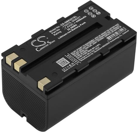 Akku passend zu Leica Piper 200 4400mAh, Li-Ion, 7,4V, 32Wh, Schwarz