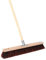 BawiTec Spezialbesen Arenga-Elaston-Borsten-Mix Breite 60cm inkl. stabilem Holzstiel Ø28mm Länge 160cm, Straßenbesen Kehrbesen Besen mit Stiel und Metall-Stielhalterung verschraubt Arengabesen