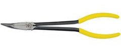 Klein Tools D362-11 Long-Reach Long-Nose Pliers, 45-Degree Bent Nose