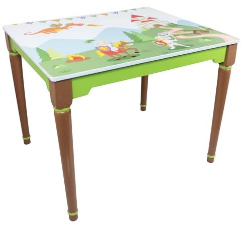 Fantasy Fields Childrens Knights Dragons Kids Wooden Table (no chairs) TD-11837A1
