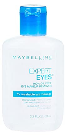 Maybelline Expert Eyes 100% Oil Free Eye Make-Up Remover, 2.3 oz (Pack of 2)