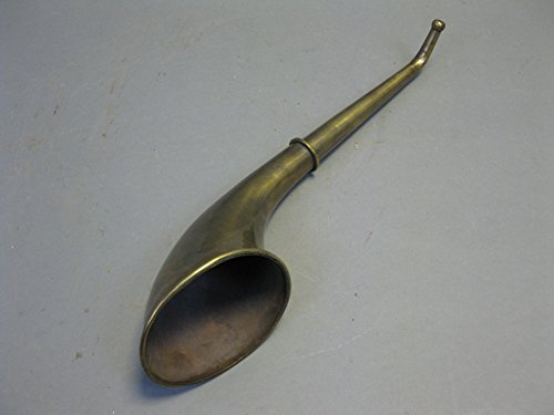 DEKOEMPIRE Messing Stethoskop Hörrohr Hearing Pipe Hörmaschine Hörverstärker 36cm Antikstil