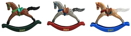 2007 HALLMARK ROCKING HORSES LIMITED EDITION - QXE9017