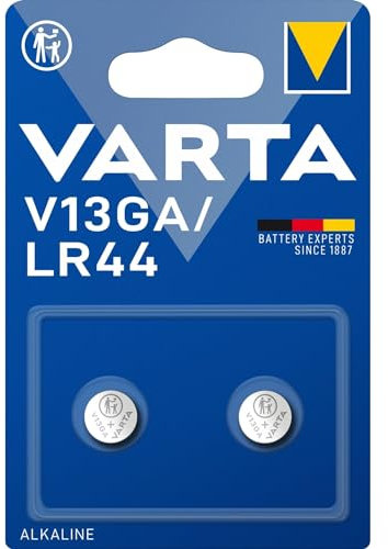 Varta V13GA household battery Single-use battery Alcalino 1,5 V - Batterie (Single-use battery, Alcalino, 1,5 V, 125 mAh, argento, 11,6 mm)