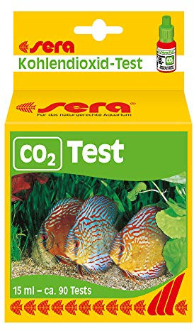 sera 04320 CO2-Dauertest 15 ml (für ca. 90 Befüllungen) zur permanenten Kontrolle des CO2-Gehaltes - CO2 immer im Blick im Aquarium - für CO2 Anlage - passend zu allen CO2 Anlagen