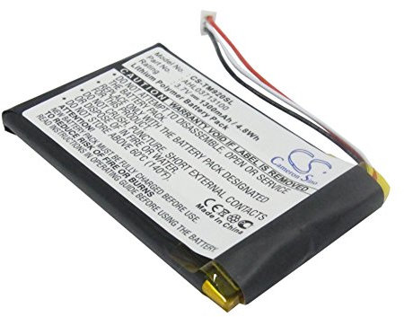 MEXXTRONICS Akku passend zu TomTom Go920, 1300mAh, 3,7V, Lithium-Polymer, kompatibel (KEIN ORIGINAL ACCU), Schwarz, 1300 mAh, 3,7 V, Ersatzakku GPS Navigation