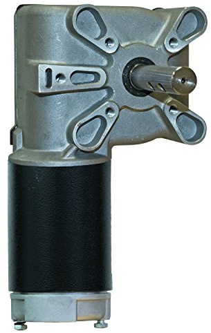 Buyers Products 5541095 600W 12V Electric Tarp Gear Motor, 90:1 Ratio, Bronze Gear, Weatherproof Chrome Cover, High Torque Motor for Dump Trucks, Electric Tarp Systems, Replacement Tarp Motor
