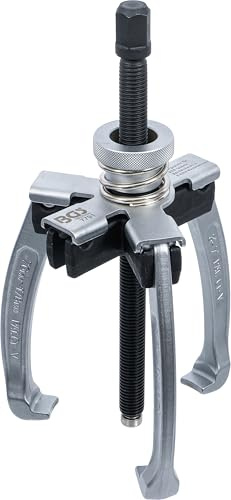 BGS 7791 | Außen-/Innenabzieher, 2- und 3-armig | 76-178 mm | Chrom-Vanadium-Stahl | Spindellänge 270 mm | Spanntiefe 140 mm | Hakenlänge 30 mm | Hakenfußtiefe 12,5 mm