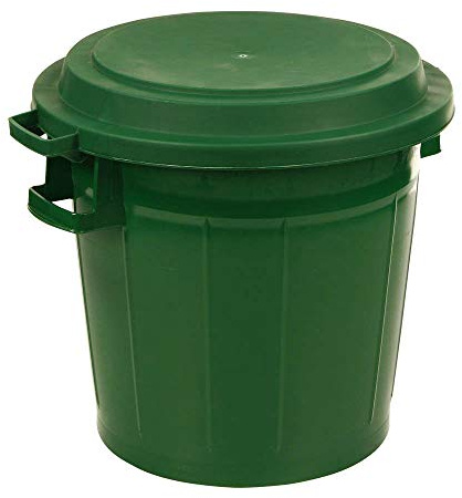 EDA Abfalleimer imm.75 l, ohne Deckel, kanadisches Grün