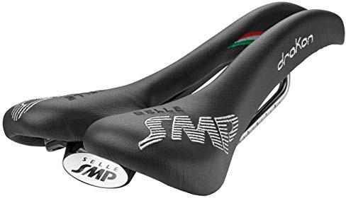 Selle SMP Unisex's Drakon Saddle, Black, Medium/Large
