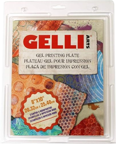 Gelli Arts GL8X10 8x10 Plate, Multicolour