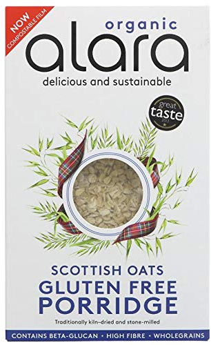 Alara Gluten Free Scottish Porridg Oats 500g-3 Pack