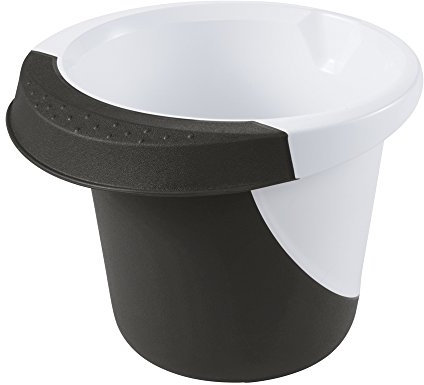 keeeper Rührschüssel mit Anti-Rutsch-Funktion, 1,5 l, Carlotta, Graphit Grau