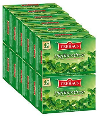 Teehaus Pfefferminze 12er Pack