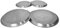 Zodiac ZOD4BCS 4-Piece Stainless Steel Hob Cover Set