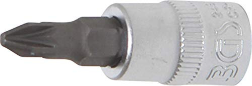 BGS 2491 | Bit-Einsatz | Länge 38 mm | 6,3 mm (1/4) | Kreuzschlitz PZ2 | CV-Stahl