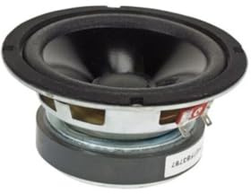HQ-Power Lautsprecher, Subwoofer, 5, Leistung 50 W/25 W RMS, Impedanz 4 Ω, Schwarz
