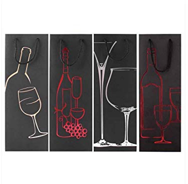 12x Luxury Bottle Bags - Wine / Spirit Bags - (Tallon 3308)