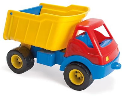 Dantoy - LKW mit viel Platz auf der Ladefläche - Für Fantasievolle Rollenspiele - Hergestellt in Dänemark - Altersgruppe 2+ Jahre (Mit Kunststoffräder)