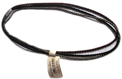 Magnetraffhalter 64/32 cm schwarz/taupe/weinrot Fb. 6024
