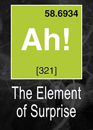 1art1 Humour Ah, The Element of Surprise, L'Élément De Surprise, 2 Parties Poster Papier Peint 250x180 cm