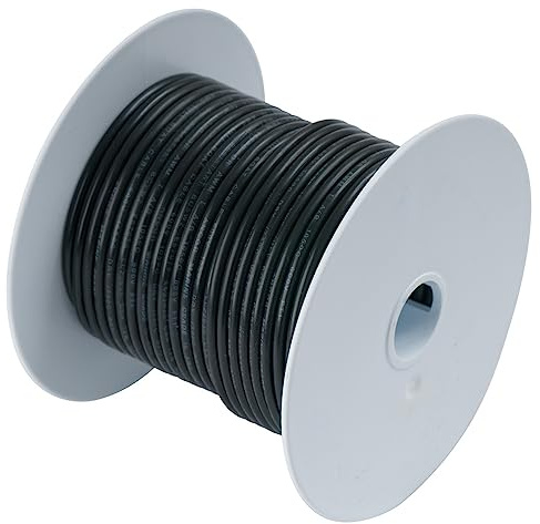 Ancor 639 – 180003 Marine Grade Cable Main, Color Black, 0.823 mm2, 10.7 m