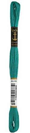Anchor Stickgarne Anchor Sticktwist, Lauflänge: 8M 189