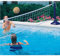 Kerlis 08231 Volley-Set für Pool, Netz ausziehbar bis 7 m, beschwerte Füße, Farbe: Blau, 8231