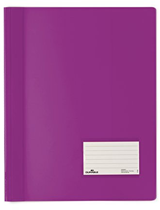 DURABLE Hunke & Jochheim Schnellhefter DURALUX®, transluzente Folie, für A4 Überbreit, 280x332mm, lila