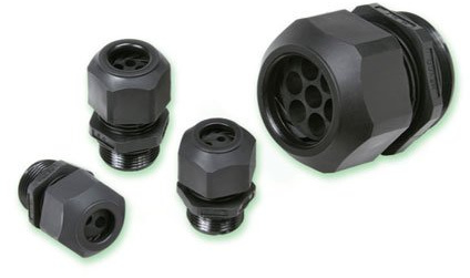 Heyco M8437GBK-SM SMCG-1 Solar Masthead II Liquid Tight CORDGRIP, Multi-Hole, NPT HUB with Internal Sealing Ring (Package of 10)
