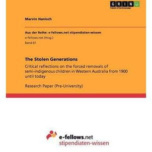 [(The Stolen Generations)] [Author: Marvin Hanisch] published on (August, 2013)