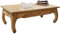 FineBuy Couchtisch Massiv-Holz 110 cm breit Wohnzimmer-Tisch Design dunkel-braun Landhaus-Stil Beistelltisch