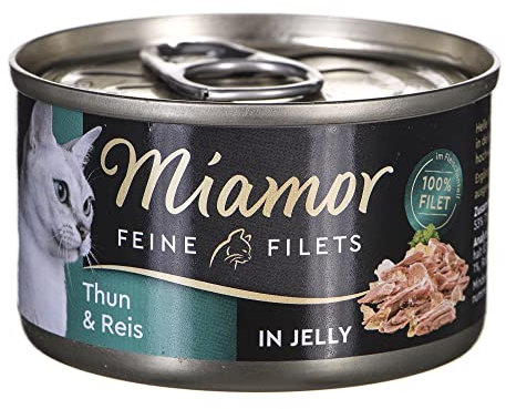 Miamor Feine Filets Dose, Heller Thun+Reis