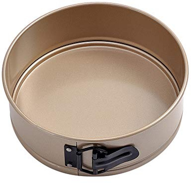 i enjoy + Springform Pan,Cake Tin, Non-Stick,Carbon Steel Round Quick Release Cake Pan with Loose Base, PFOA Free Oven Tray 26.5cm(10)