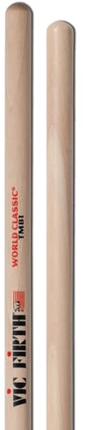 VIC FIRTH TIMB1 Drum-Stick 5A American Classic-Serie, Hickory,Wood-Tip