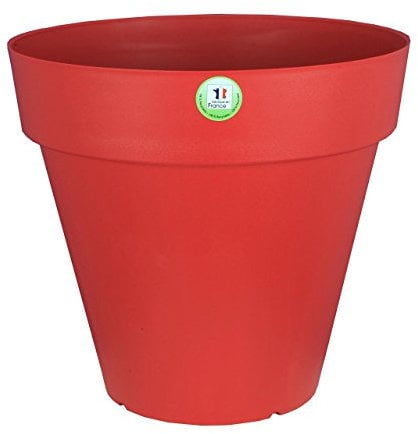 Riviera Pots de fleurs Soleilla Rond Rouge 49 x 49 x 45 cm 49 ml 415056