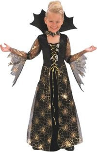 Halloween Spiderella Mädchen Kostüm Ages 4-6