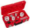 Coffret de 10 Scie cloche 4/6 MILWAUKEE - Ø 25/32/40/54/68/76 mm - 49224201