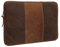 dbramante1928 Leather Case with Brown Stripe for Upto 16 inch Laptop - Hunter