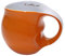 Colani Kaffeebecher, Porzellan, orange, 11 x 9,5 x 9 cm