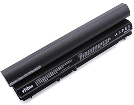 vhbw 1x Akku kompatibel mit Dell Latitude E6120, E6320, E6320 XFR, E6220, E632, E5220, E6230 Notebook (6600 mAh, 11,1 V, Li-Ion)