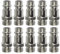 Euro Air Line Hose Fitting Connector Quick Release 1/4 inch BSP Male Thread 10pk