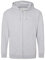 AWDis Just Hoods Men's Zoodie Hoodie, Grey (Heather Grey), Large