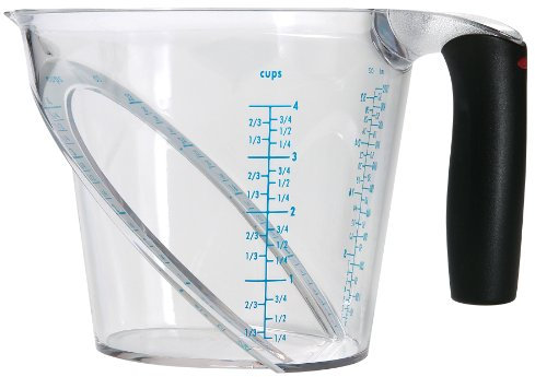 OXO SoftWorks Verre à mesurer coudé 4 tasses