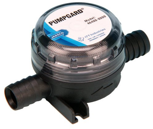 Jabsco 46400-0000 Inline Toilet Pump Strainer 3/4 ID Hose Boat Plumbing Item