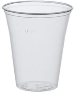 PAPSTAR 1 Karton = 16x75 Trinkbecher, PS 0,3 l Ø 9,5 cm · 11 cm klar mit Schaumrand 16159