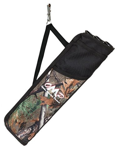 October Mountain Products 3-Tube Field Hip Quiver (RH - Black/Camo)