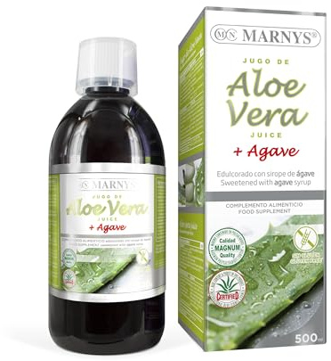 MARNYS Jugo de Aloe Vera y Sirope de Ágave 500ml