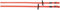 TdeT ZÜgeln biotack - orange - 13 mm