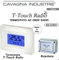 GECA 35242165 T-TOUCH RADIO TERMOSTATO DIGITALE TOUCH SCREEN C/COMANDO A ONDE